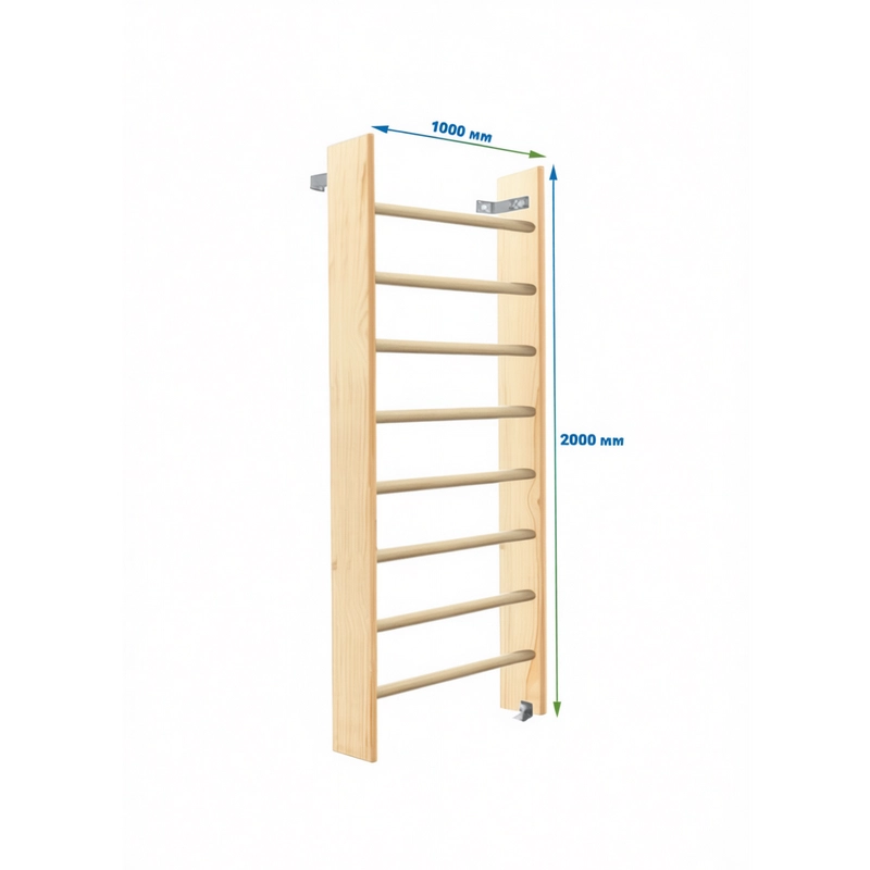 Шведская стенка 280×80 см (гимнастическая)