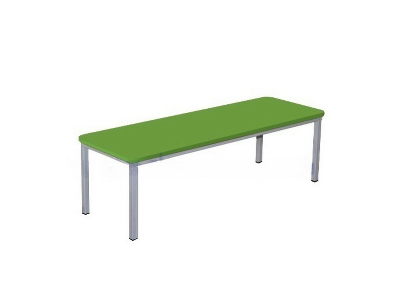 Школьная скамья на металлическом каркаесе 1200×400×400