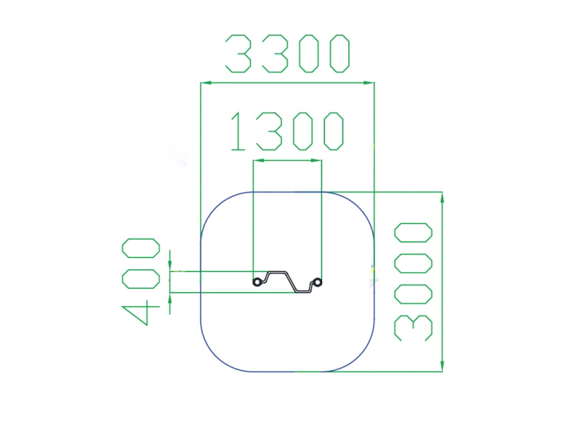 Детский тренажер «Велосипед» длина 1100 мм