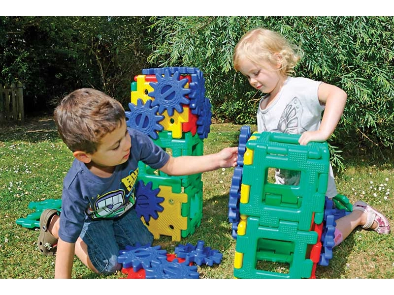 Огромные шестеренки Полидрон Гигант — набор для 3–7 лет