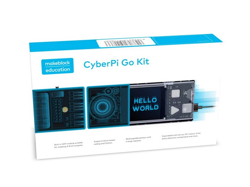 CyberPi Go Kit с Pocket Shield и аккумулятором