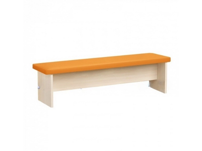 Школьная мягкая скамья 25, 1200х400х400