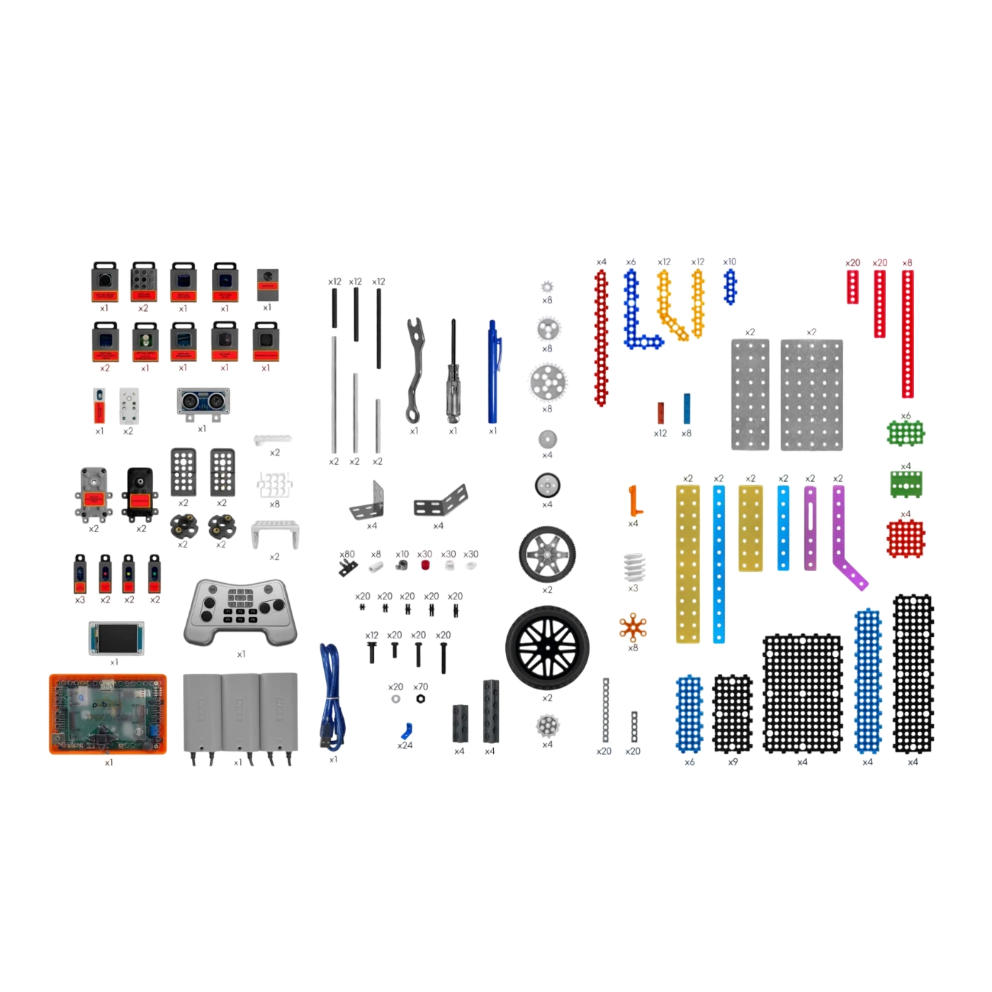 Робототехнический конструктор «Роботрек Базовый расширенный»