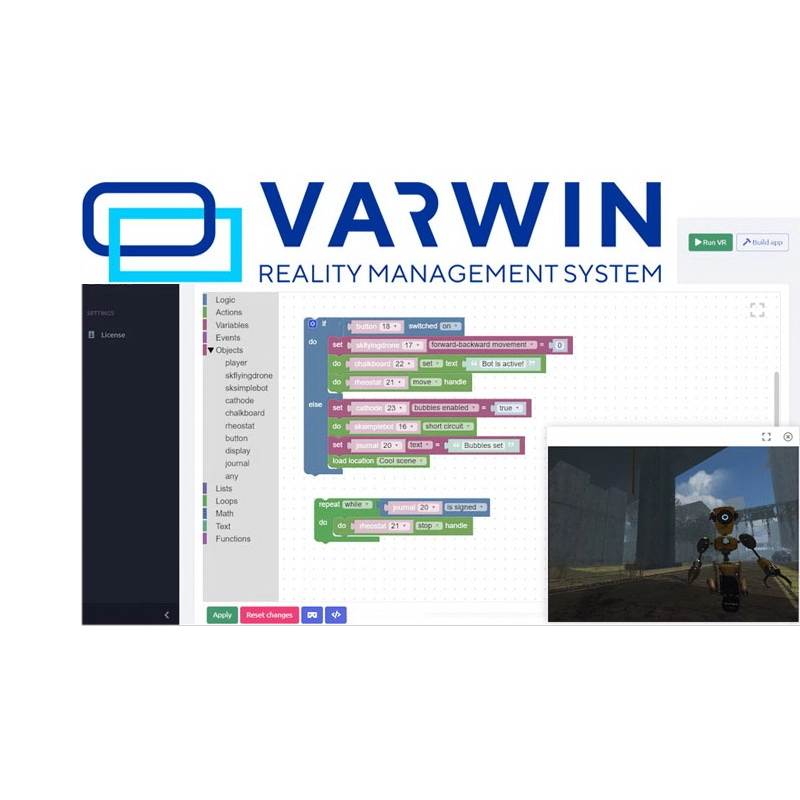 Varwin Education XRMS — лицензия 12 месяцев