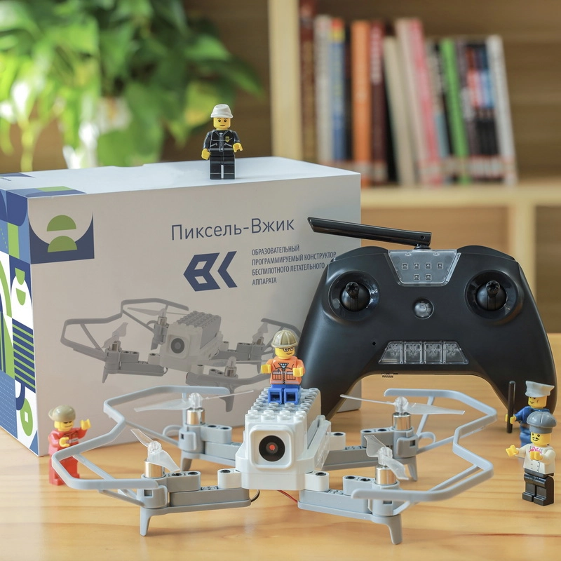 Программируемый набор‑дрон «Пиксель-Вжик» для детей 6+