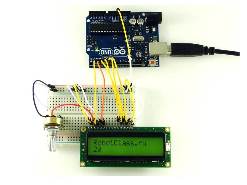 Robot Class — стартовый учебный набор Arduino