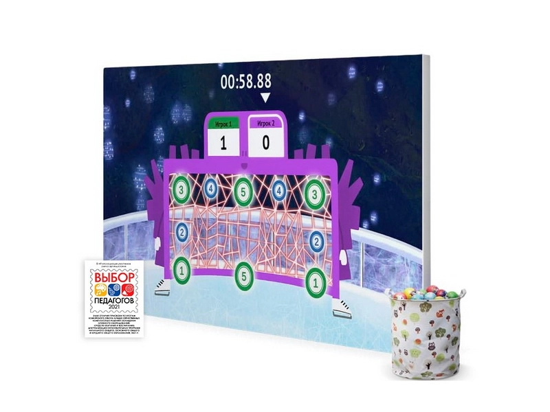 Интерактивный комплекс ИНОВ-0022 для школьной физкультуры