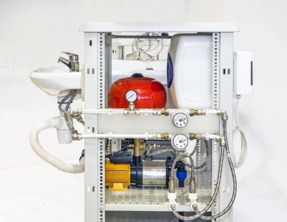 Учебный тренажер МСТС-2 — монтаж трубопроводов