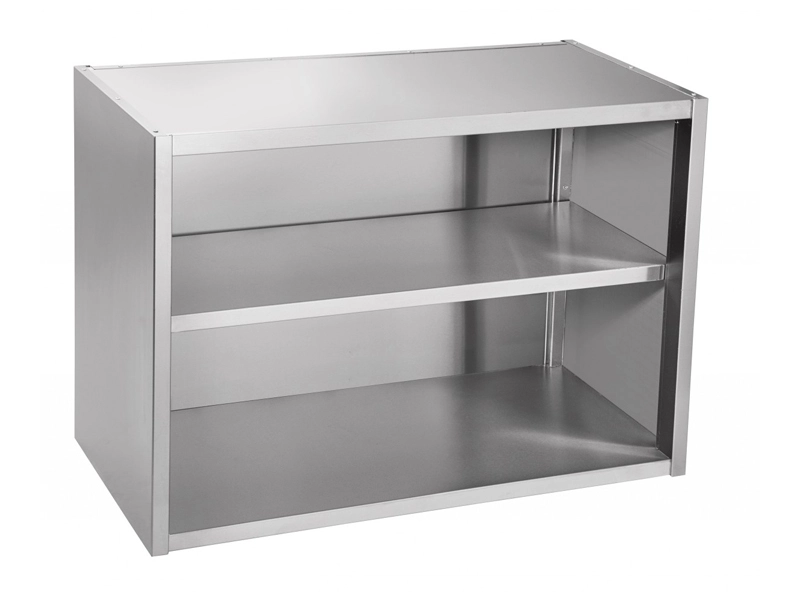 Открытая нерж. полка 800х400х700 мм для кухни