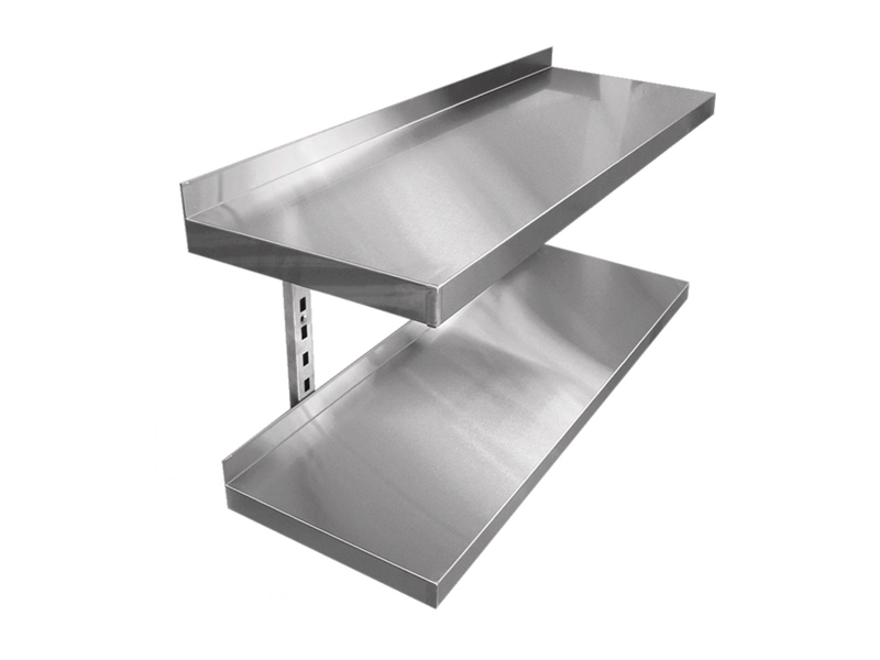 Полка ПН-1-3 нерж. сталь 800×300 мм