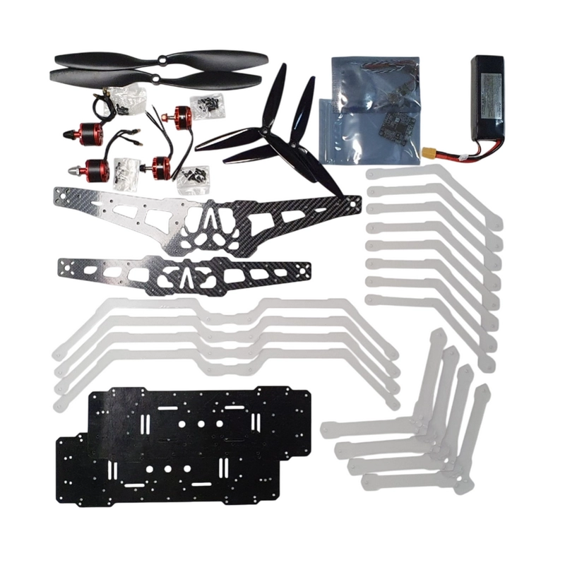 Запасной набор DH:ALFA 2в1 — моторы и элементы рамы