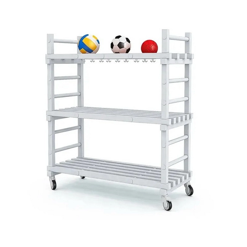 Стеллаж для инвентаря, пластик (цвет в ассортименте)