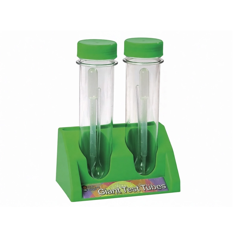 Большие пробирки на подставке 17 см — комплект из 2 шт