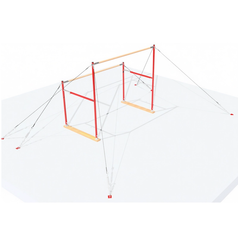 Гимнастические брусья разновысокие FSI-8750