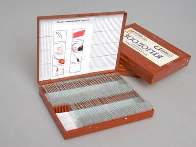 Комплект микропрепаратов «Зоология» — 100 шт.