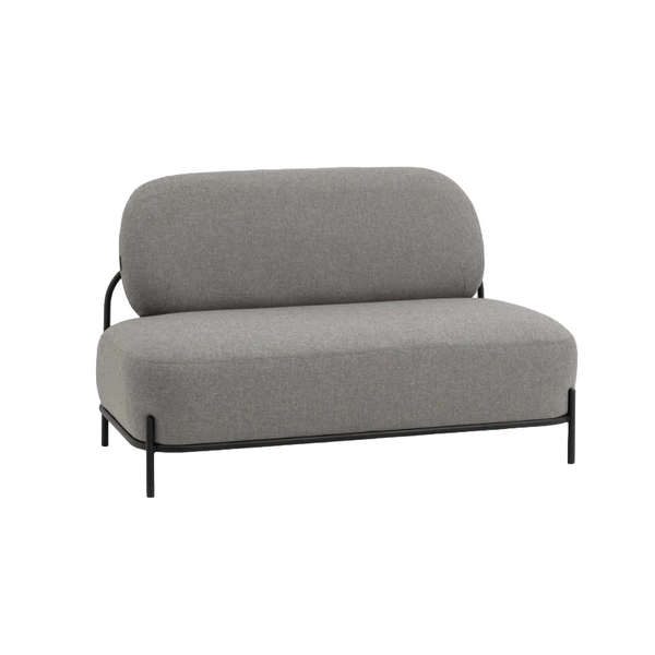 Стоун — компактный 3‑местный диван серый