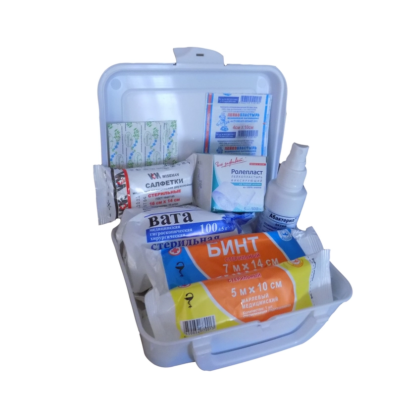 Комплект перевязочных материалов для медкабинета МСН-001
