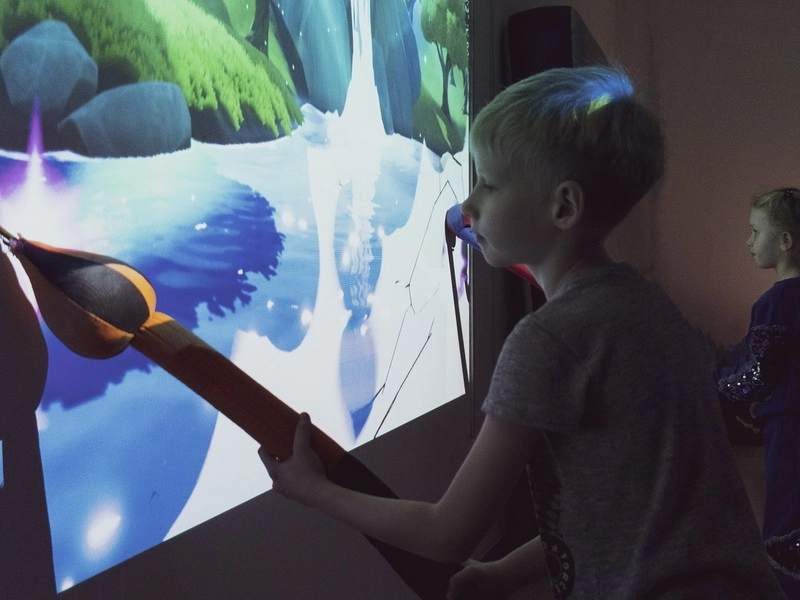 Интерактивная проекционная стена «Мастер-Фломастер» (5 режимов)