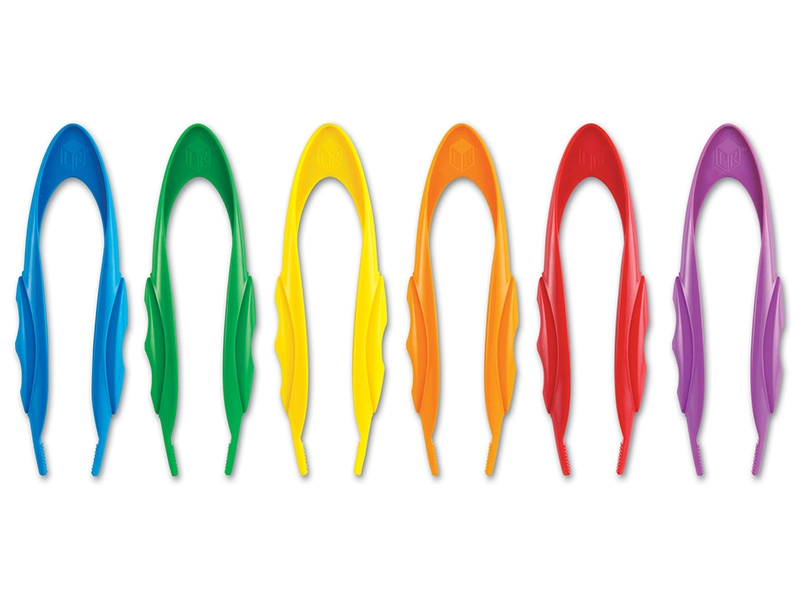 Комплект из 6 пластиковых пинцетов LERV-LER1963