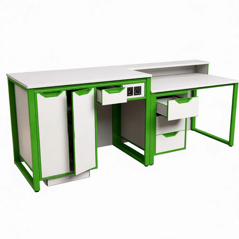 Стол для кабинета химии 2400×750 мм