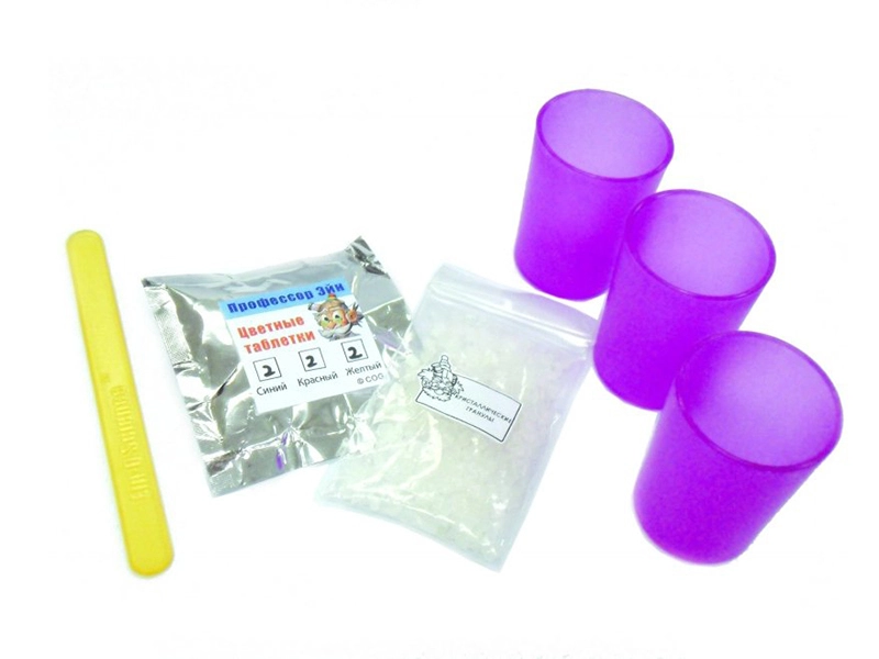 Набор Профессор Эйн: Кристаллические гели