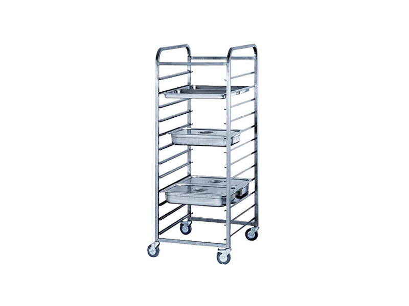 Шпилька-тележка AISI304 для гастроёмкостей — 590×680×1575 мм