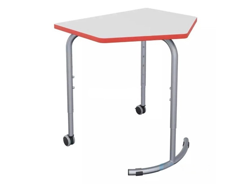 Мобильный трапециевидный стол ПМА‑Flp, высота 750 мм