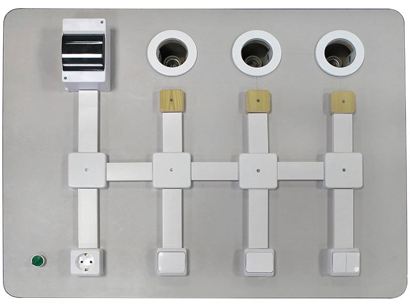 Лабораторный стенд "Бытовая электропроводка" для класса