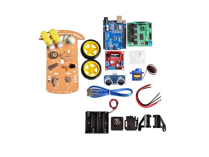 Образовательный конструктор Robot Car с Arduino UNO