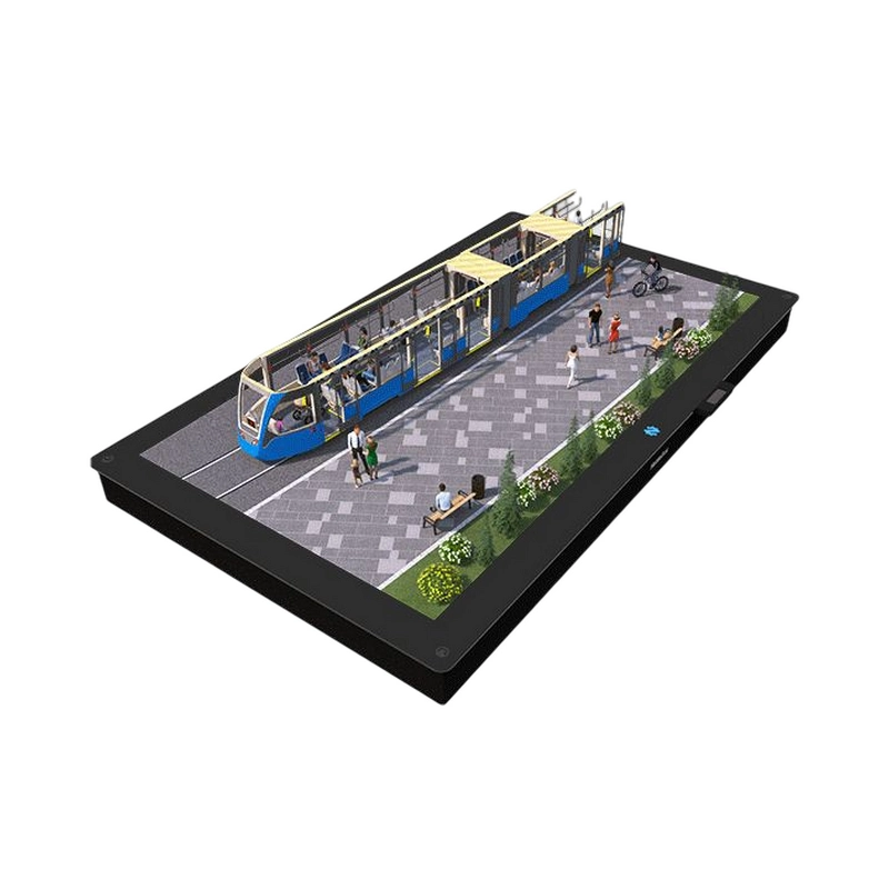 NettleBox — голографический стол, ЖК 65"