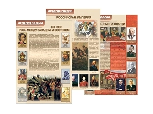Комплект из 6 стендов «История России в лицах»