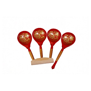 Веерные ложки Городец МС-ЛЖ06