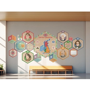 «Стендум - Английский язык» - набор информационно-методических панелей (17 шт.)