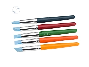 Набор тактильных кисточек «Рисуем на песке», 5 шт