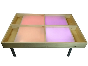 Стол для рисования песком на 4 места 120×80 см