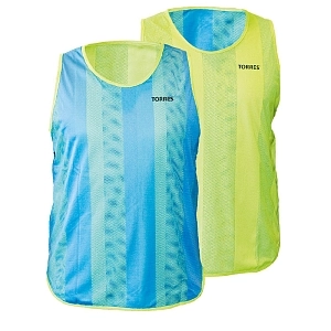 Спортивная манишка сменного цвета синяя/красная