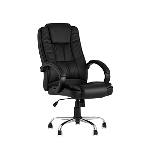 Кресло руководителя (черное, коричневое)