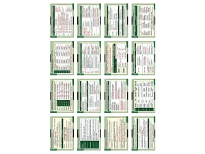 Таблицы по русскому языку, 19 плакатов 68×98 см