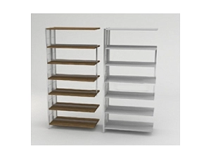 НЕО стеллаж пристраиваемый, 6 полок 900×535×2090