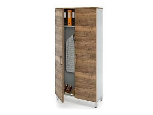 Распашной шкаф 900×414×1905 мм, 2 двери