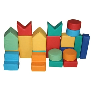 Мягкий конструктор «Юный строитель», 20 элементов