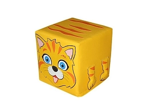 Куб-пуф «Котик» 40 см