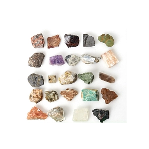 Коллекция минералов и горных пород, полезных ископаемых и почв