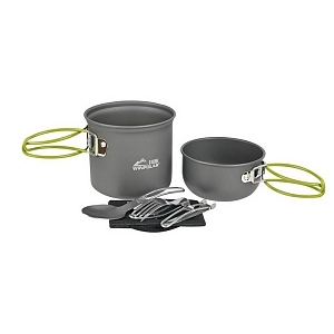 Котелки туристические — набор из 5 предметов