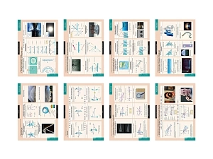 Обучающий комплект: оптика — геометрия и волны, 18 плакатов