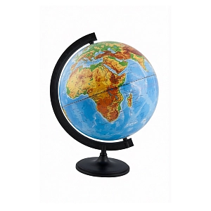 Глобус Земли физический