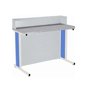 Стол лабораторный преподавателя с надстройкой