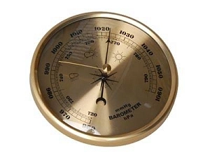 Настенный барометр-анероид ЭДГ-11367 для кабинета