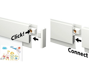 Рельсовая система для демонстрации в холл