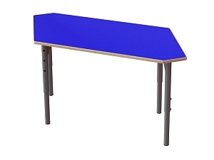 Стол ученический трансформер «Мозайка» — синий